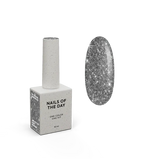 NAILSOFTHENIGHT Martini-Gellack – silberner reflektierender Gellack für Nägel, 10 ml