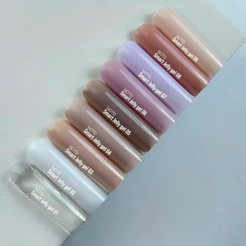 NAILSOFTHEDAY Smart Jelly Gel 01 – transparentes Aufbaugelgel für Nägel, 15 g
