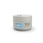 NAILSOFTHEDAY Builder Gel 100 — hellblaues Aufbaugel mit Trockenblumen, 15 ml