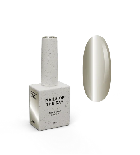 NAILSOFTHEDAY Korean Cat Eye 12 – kaltbeiger Gellack Cat Eye, 10 ml