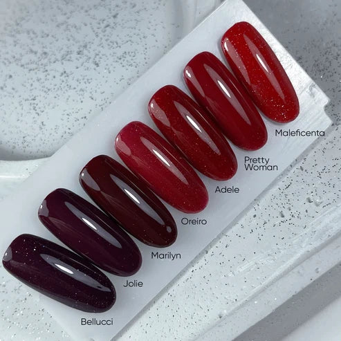 NAILSOFTHEDAY Let&Special Margaret 173 – dunkelmagentafarbener Gel-Nagellack für eine Schicht, 10 ml