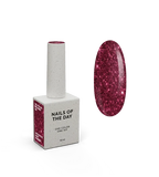 NAILSOFTHENIGHT Red Mary Gellack – roter reflektierender Gellack für Nägel, 10 ml