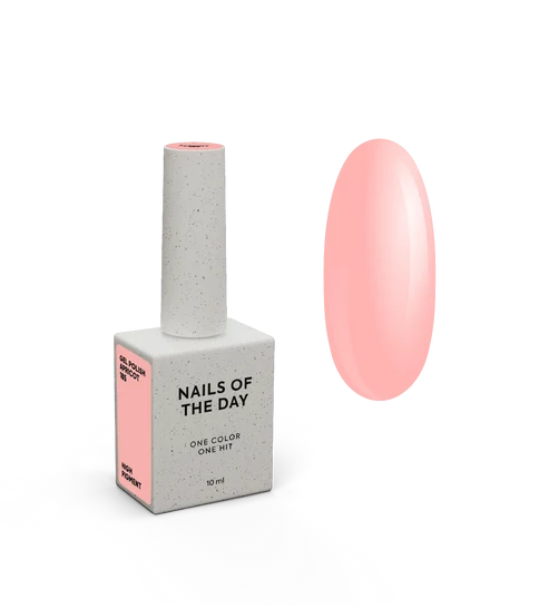 NailSoptheday Let`s Special Apricot 185 - Aprikosengel Politur für Nägel, die in einer Schicht bedeckt sind, 10 ml