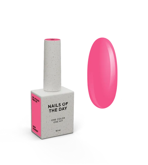 NAILSOFTHEDAY Let`s Special Pink 197 – ein spezieller rosafarbener Gel-Nagellack, der in einer Schicht überlappt, 10 ml