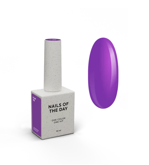 NAILSOFTHEDAY Gel Polish Kiwi-247 — neon-grüner UV-Gel-Lack mit vollständiger Deckkraft in nur einer Schicht, 10 ml