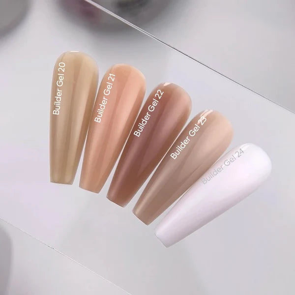 NAILSOFTHEDAY Builder Gel 22 — Nude-Gel für Nagelverlängerungen, 15 ml