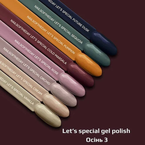 NAILSOFTHEDAY Let`s Special Cold Marsala 377 – heller burgunderfarbener Gellack für Nägel, der eine Schicht bedeckt, 10 ml
