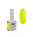 NAILSOFTHEDAY Let`s Special Lemon 229 – ein spezieller Neon-Zitronen-Gellack, der in einer Schicht überlappt, 10 ml
