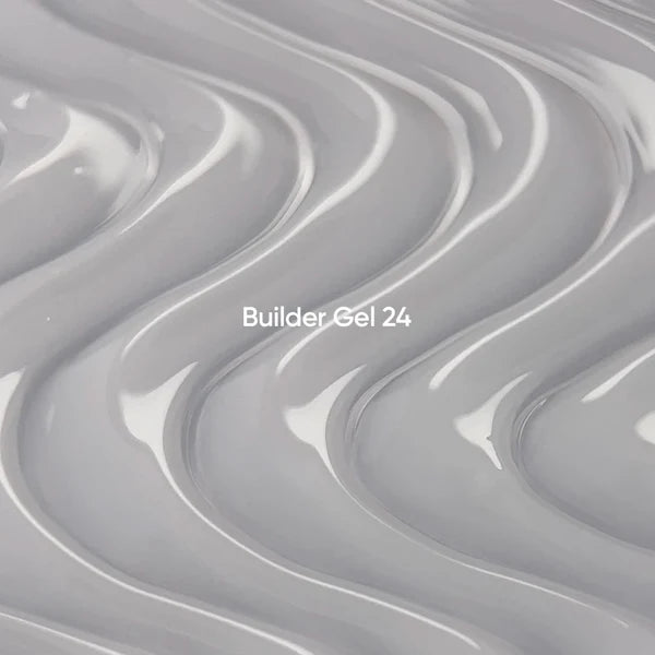 NAILSOFTHEDAY Builder Gel 24 — milchiger Gel mit rosigem Schleier für Nagelverlängerungen, 15 ml