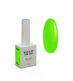 NAILSOFTHEDAY Let`s Special Lime 245 – ein spezieller Neon-Salat-Gellack, der in einer Schicht überlappt, 10 ml
