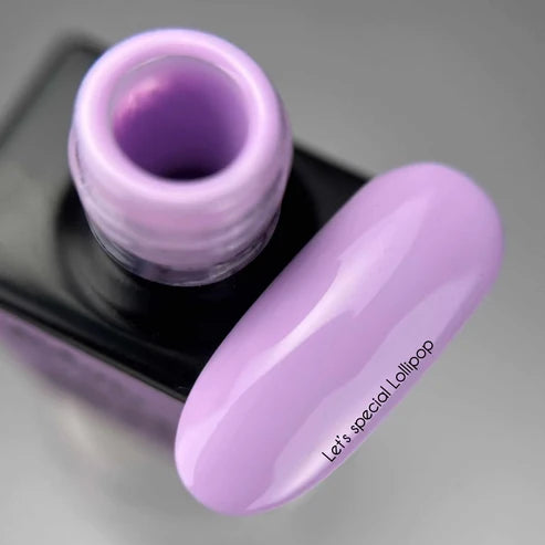 NailSoptheday Let`s Special Lollipop 269 – lilafarbener Pastell-Gel-Nagellack für eine Schicht, 10 ml