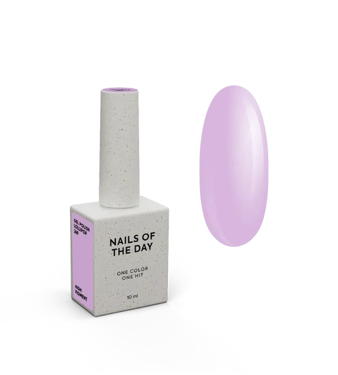 NailSoptheday Let`s Special Lollipop 269 – lilafarbener Pastell-Gel-Nagellack für eine Schicht, 10 ml