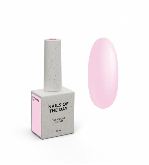 NAILSOFTHEDAY Flaschengel 02 – superstarkes Gel (blassrosa), 10 ml