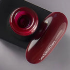 NAILSOFTHEDAY Let`s  Special Cherry 361 – Silo-Kirsch-Gellack für Nägel, der in einer Schicht bedeckt, 10 ml