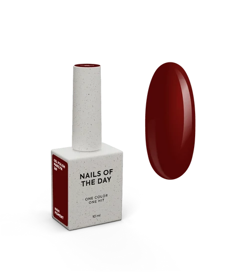 NAILSOFTHEDAY Ein besonderes Highlight ist Marilyn – Gel-Nagellack mit gebackenem Blut, der eine Schicht bedeckt, 10 ml