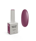 NAILSOFTHEDAY Let`s Special Cold Marsala 377 – heller burgunderfarbener Gellack für Nägel, der eine Schicht bedeckt, 10 ml