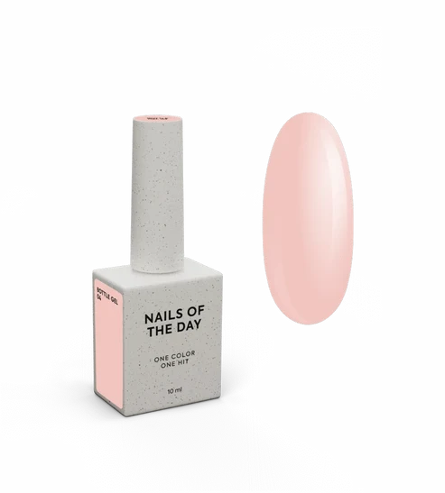NAILSOFTHEDAY Flaschengel 04 – superstarkes Gel (milchbeige), 10 ml