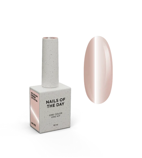 NAILSOFTHEDAY Korean Cat Eye 04 – Beiger Gellack Cat Eye, 10 ml