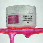 NAILSOFTHEDAY Builder gel 50 Vitrage — roter Glas-Builder-Gel für Nagelverlängerungen, 15 ml