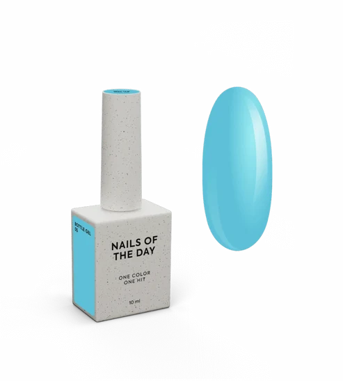 Nailsofteday Bottle Gel 05 – Suffler Gel (Heavenly Blue), 10 ml