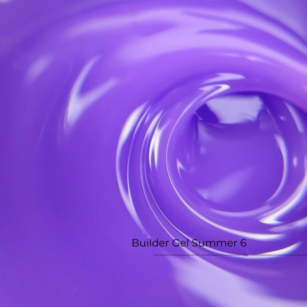 Builder Gel Summer  Nr.6 Crystal Professional HEMA. & TPO Free