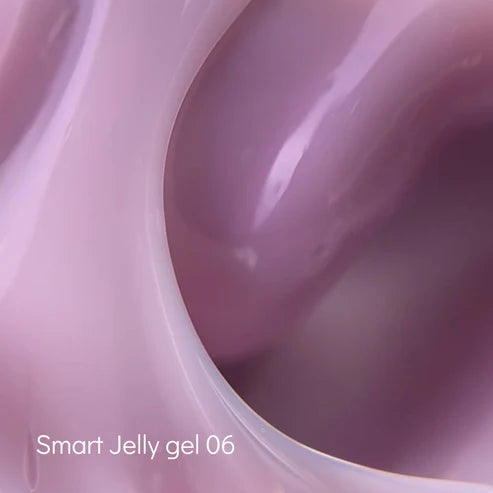 NAILSOFTHEDAY Smart Jelly Gel 06 – lila-rosa Aufbaugelgel für Nägel, 15 g