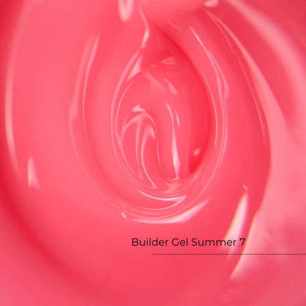 Builder Gel Summer Nr.7  Crystal Professional HEMA & TPO Free