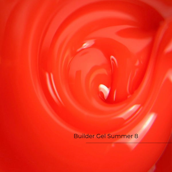 Builder Gel Summer Nr.8  Crystal Professional HEMA & TPO Free
