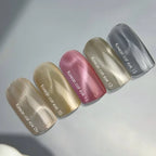 NAILSOFTHEDAY Korean Cat Eye 10 – warmer goldener Gellack Cat Eye, 10 ml