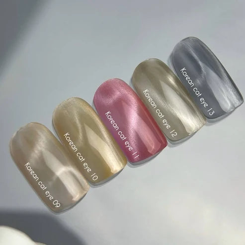 NAILSOFTHEDAY Korean Cat Eye 13 – dunkelgrauer Cat-Eye-Gellack, 10 ml