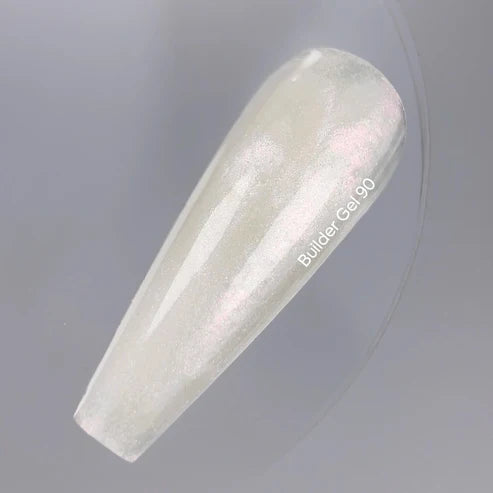NAILSOFTHEDAY Builder Gel 90 — perlmuttfarbenes Aufbaugel für Nagelverlängerungen, 15 ml
