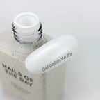 NAILSOFTHEDAY Let`s Special White – ein spezieller weißer Gellack, der in einer Schicht aufgetragen wird, 10 ml
