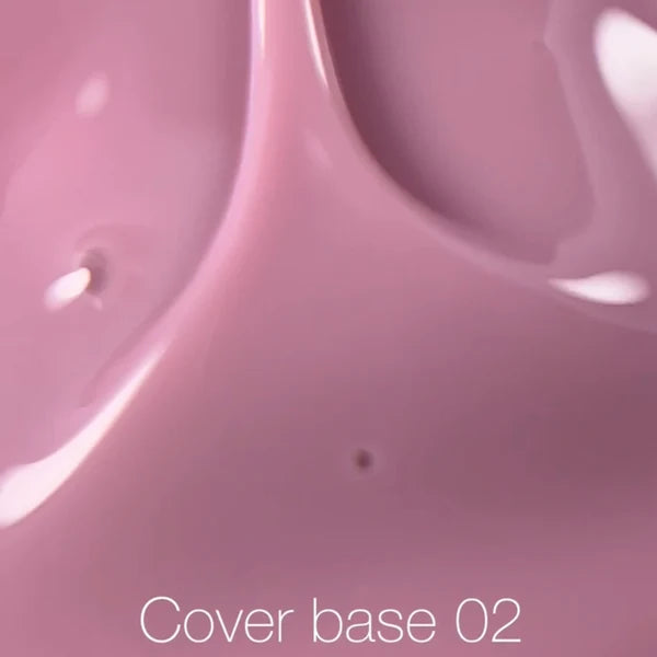 Nailsoftheday Cover Base NEW Formula 02 – Pink-Nude-Camouflage-Basislack für Nägel, 10 ml