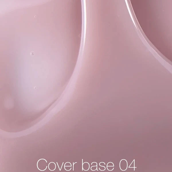Nailsoftheday Cover Base NEW Formula 04 – durchscheinender puderrosa Unterlack für Nägel, 10 ml