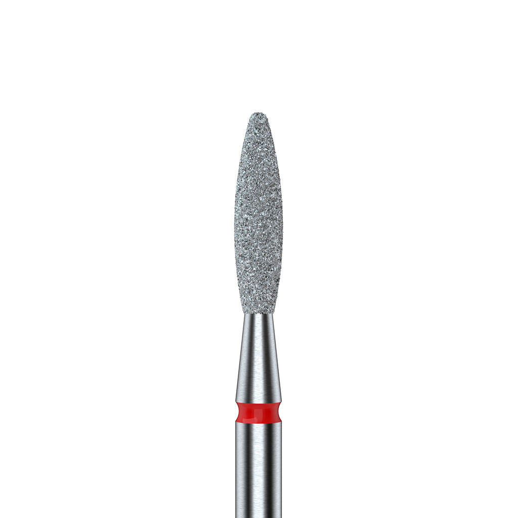 Diamant-Nagelbohrer Flamme rot EXPERT Kopfdurchmesser 2,3 mm / Arbeitsteil 10 mm