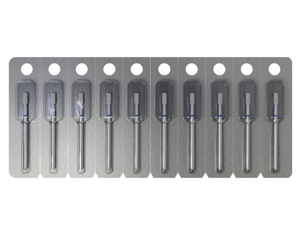 Diamant-Nagelbohrerzylinder blau EXPERT Kopfdurchmesser 2,5 mm / Arbeitsteil 6 mm