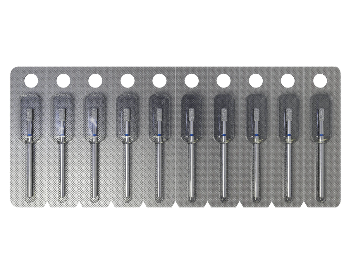 Diamant-Nagelbohrerzylinder blau EXPERT Kopfdurchmesser 2,5 mm / Arbeitsteil 6 mm
