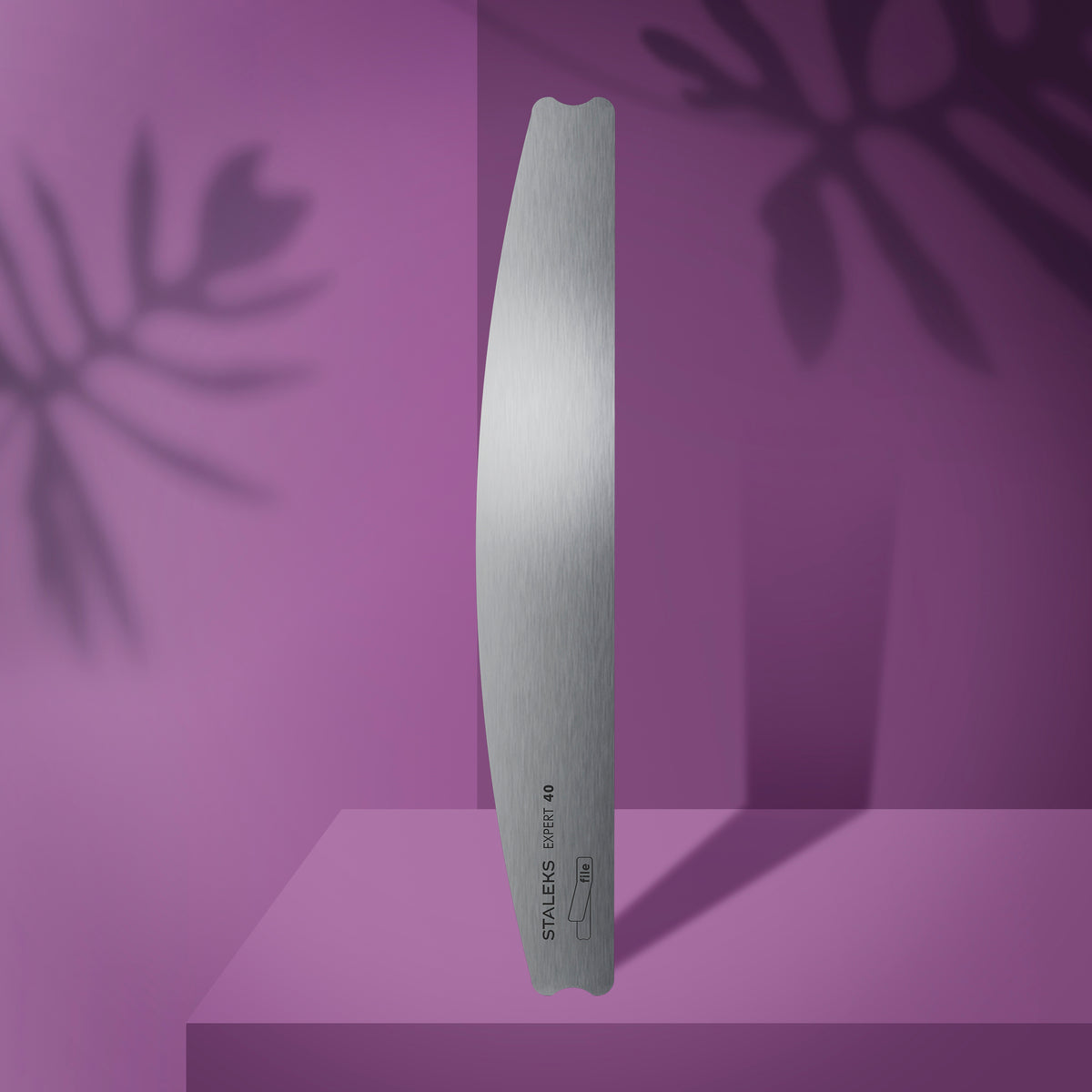 STALEKS EXPERT 40 Halbmond-Metallbasis für Nagelfeile