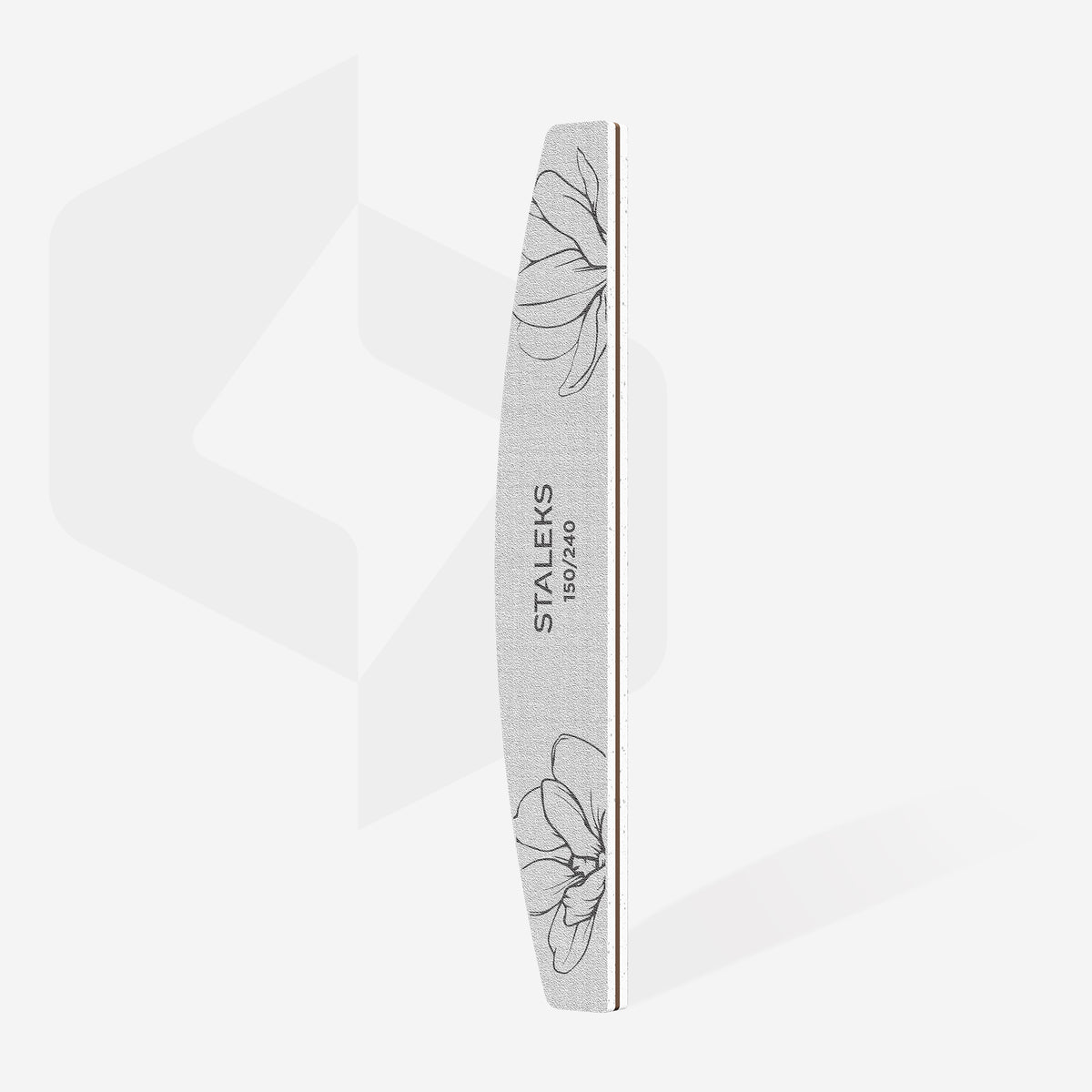 Halbmond-Mineral-Nagel-Feile EXPERT 40 150/240 Körnung (25 Stück)