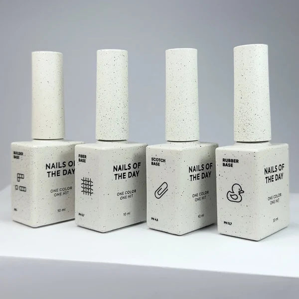NAILSOFTHEDAY Rubber Base – Kautschuk-Basis für Nägel, 10 ml