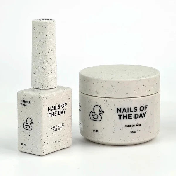 NAILSOFTHEDAY Rubber Base – Kautschuk-Basis für Nägel, 30 ml