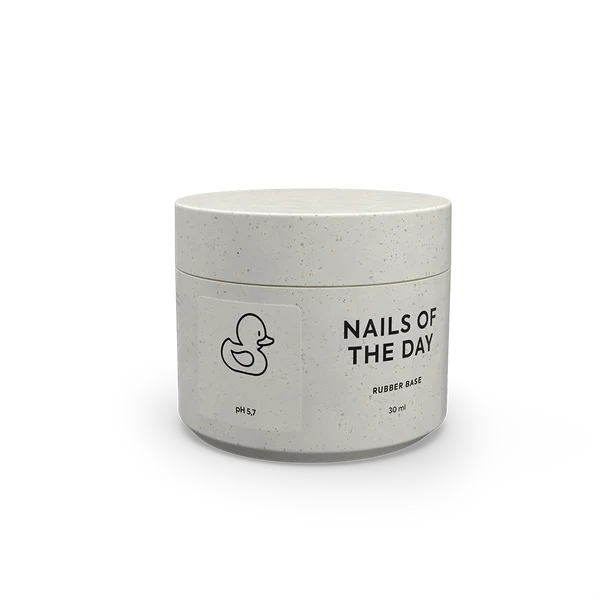 NAILSOFTHEDAY Rubber Base – Kautschuk-Basis für Nägel, 30 ml