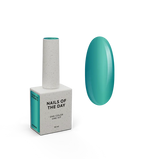 NAILSOFTHEDAY Color Top/Vitrage 13 — Halbtransparenter Tiefsee-Blauer Vitrage-Überlack, 10 ml