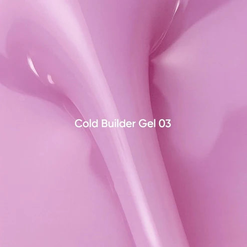 NAILSOFTHEDAY Cold Builder Gel 03 — rosa Aufbaugel für Nagelverlängerung, 15 ml.