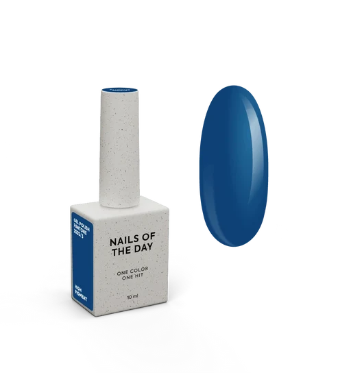 NAILSOFTHEDAY Let’s Special Pantone2025/3 — tiefdunkelblauer Gel-Lack, der in einer einzigen Schicht deckt, 10 ml.