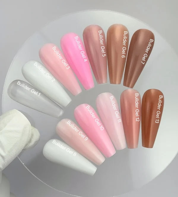 NAILSOFTHEDAY Builder Gel 05 — nudefarbener Gel für Nagelverlängerungen, 15 ml