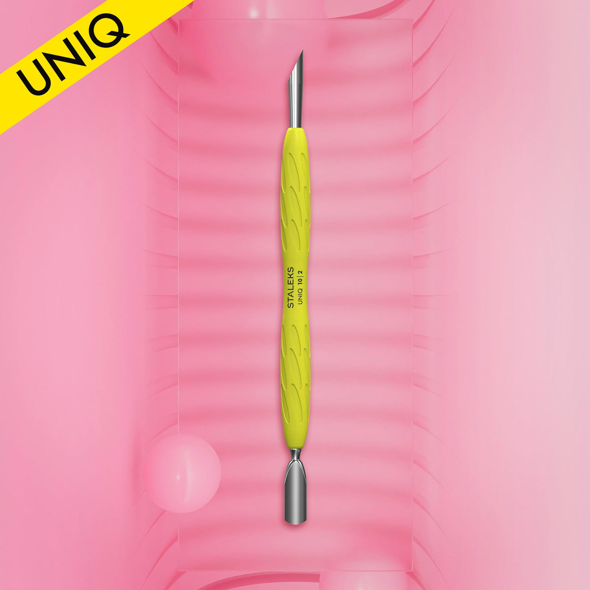 STALEKS UNIQ 10 TYP 2 Gummi abgerundet schmaler und abgeschrägter Schieber