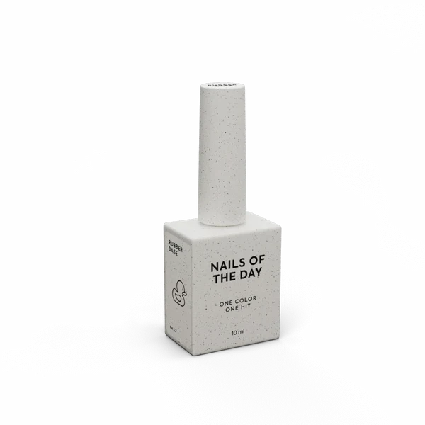 NAILSOFTHEDAY Rubber Base – Kautschuk-Basis für Nägel, 10 ml
