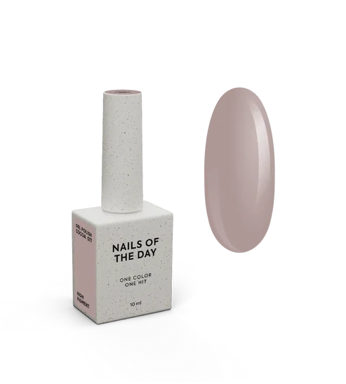 NAILSOFTHEDAY LetSpecial Cocoa – milchig-brauner Nagellack für eine Schicht, 10 ml