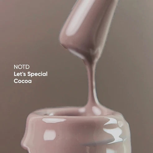NAILSOFTHEDAY LetSpecial Cocoa – milchig-brauner Nagellack für eine Schicht, 10 ml